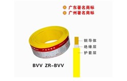 BVV ZR-BVV铜芯聚氯乙烯绝缘聚氯乙烯护套圆形电缆 BVV ZR-BVV铜芯聚氯乙烯绝缘聚氯乙烯护套圆形电缆